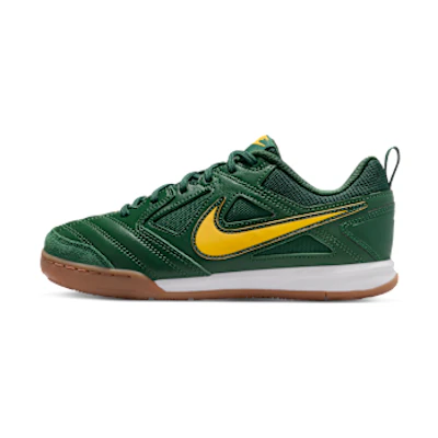 (Youth) Nike Gato Sneakers Fur/White/Gum Medium Brown/Varsity Maize