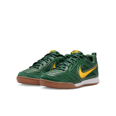 (Youth) Nike Gato Sneakers Fur/White/Gum Medium Brown/Varsity Maize