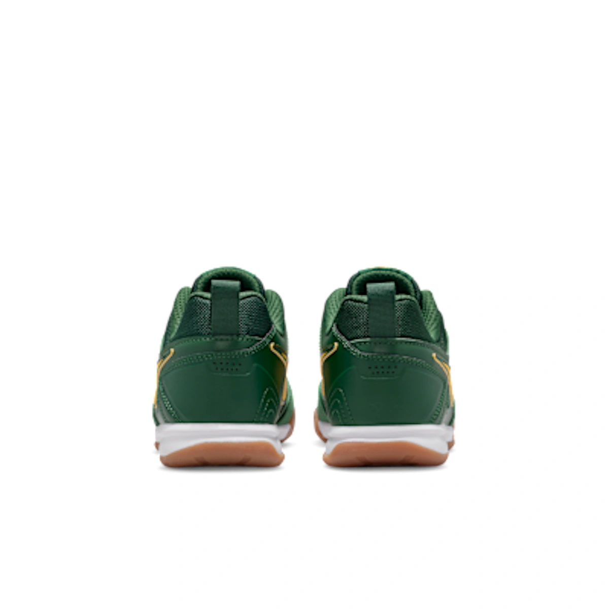 (Youth) Nike Gato Sneakers Fur/White/Gum Medium Brown/Varsity Maize