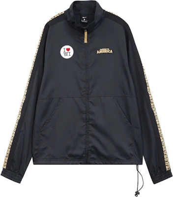 Nike Giannis Coming to America Basketball Jacket Black CQ6309-010 Order Nike Giannis Coming to America Basketball Jacket Black CQ6309-010