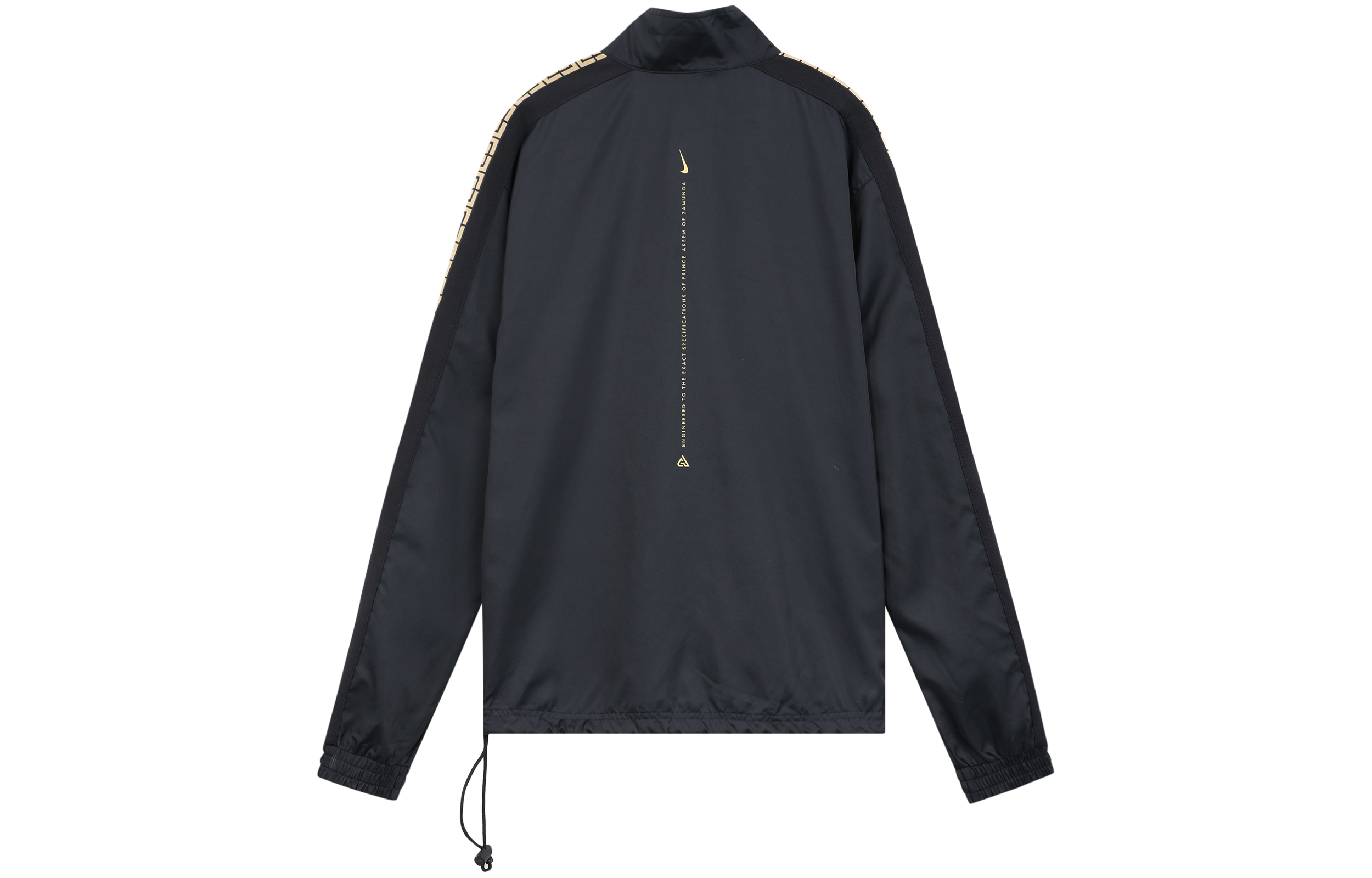 Lookbook Nike Giannis Coming to America Basketball Jacket Black CQ6309-010