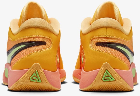 Nike Giannis Freak 6 EP 'Light Wild Mango' Lelaki Kasut Sukan FJ7807-601 Details for Nike Giannis Freak 6 EP 'Light Wild Mango' Lelaki Kasut Sukan FJ7807-601