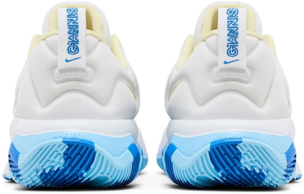 Nike Giannis Immortality 3 'Putih Biru Foto Terang' DZ7533-101 Details for Nike Giannis Immortality 3 'Putih Biru Foto Terang' DZ7533-101