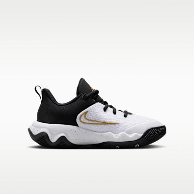 Lookbook (JR) Nike Giannis Immortality 4 黑/白/金 運動鞋 IH7664-003