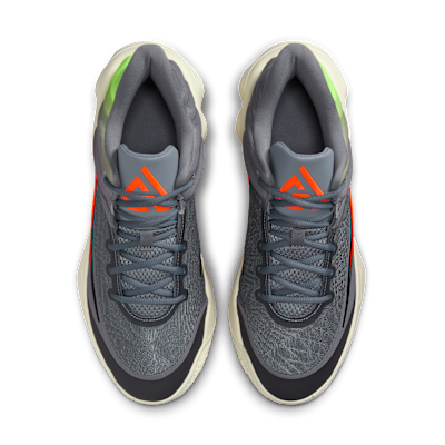 Shop Nike Giannis Immortality 4 EP 灰色/螢光黃/椰奶白/赤紅色 FQ3681-011