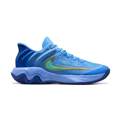 Nike Giannis Immortality 4 Royal Pulse Volt Hyper Turquoise