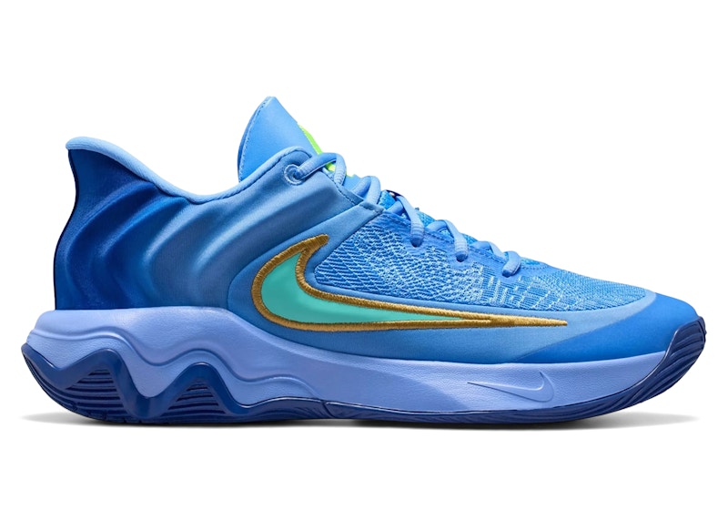 Nike Giannis Immortality 4 Royal Pulse Volt Hyper Turquoise FQ3680-402