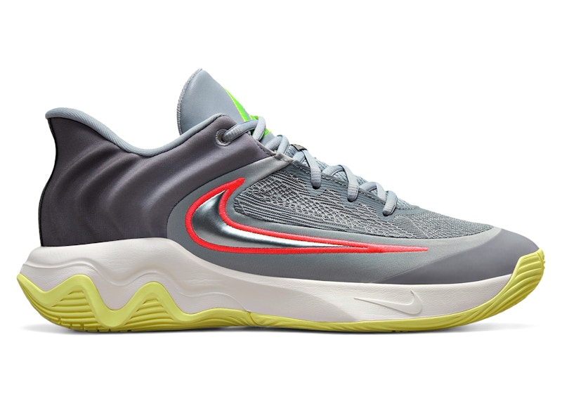 Nike Giannis Immortality 4 'Wolf Grey Luminous Green' FQ3680-009