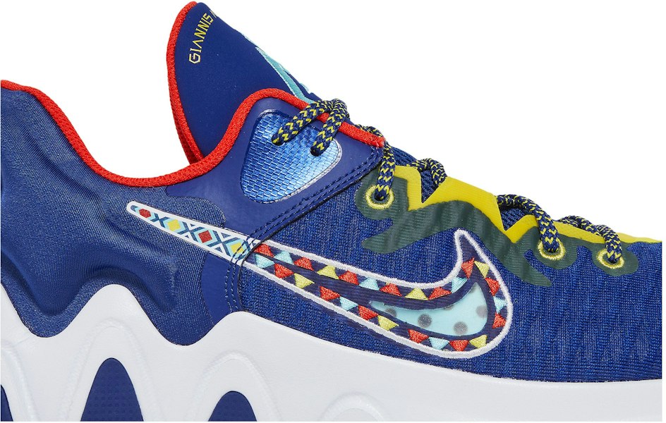Nike Giannis Immortality ''Kraftfeld Blau'' DH4470-400 Lookbook Nike Giannis Immortality ''Kraftfeld Blau'' DH4470-400