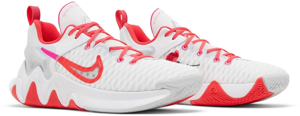 Nike Giannis Immortality 'White Siren Red' CZ4099-101 Cheap Nike Giannis Immortality 'White Siren Red' CZ4099-101