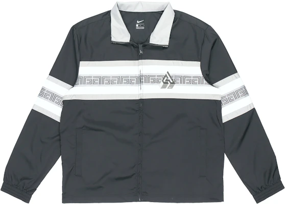 耐克 Giannis 復古拉鍊條紋外套 黑色 春季休閒款 CK6246-010 Buy 耐克 Giannis 復古拉鍊條紋外套 黑色 春季休閒款 CK6246-010