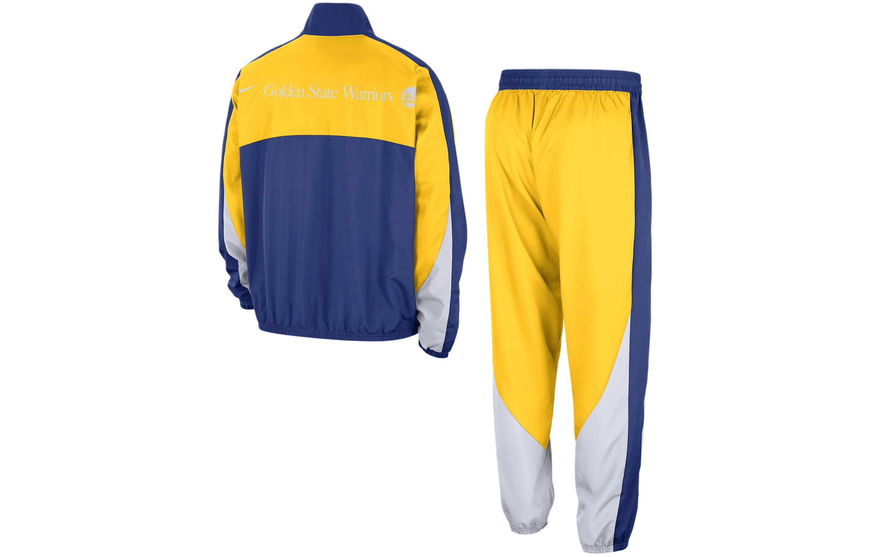Nike Golden State Warriors Courtside Jacket & Jogger Set Corduroy Blue . FD8552-495 圖 3
