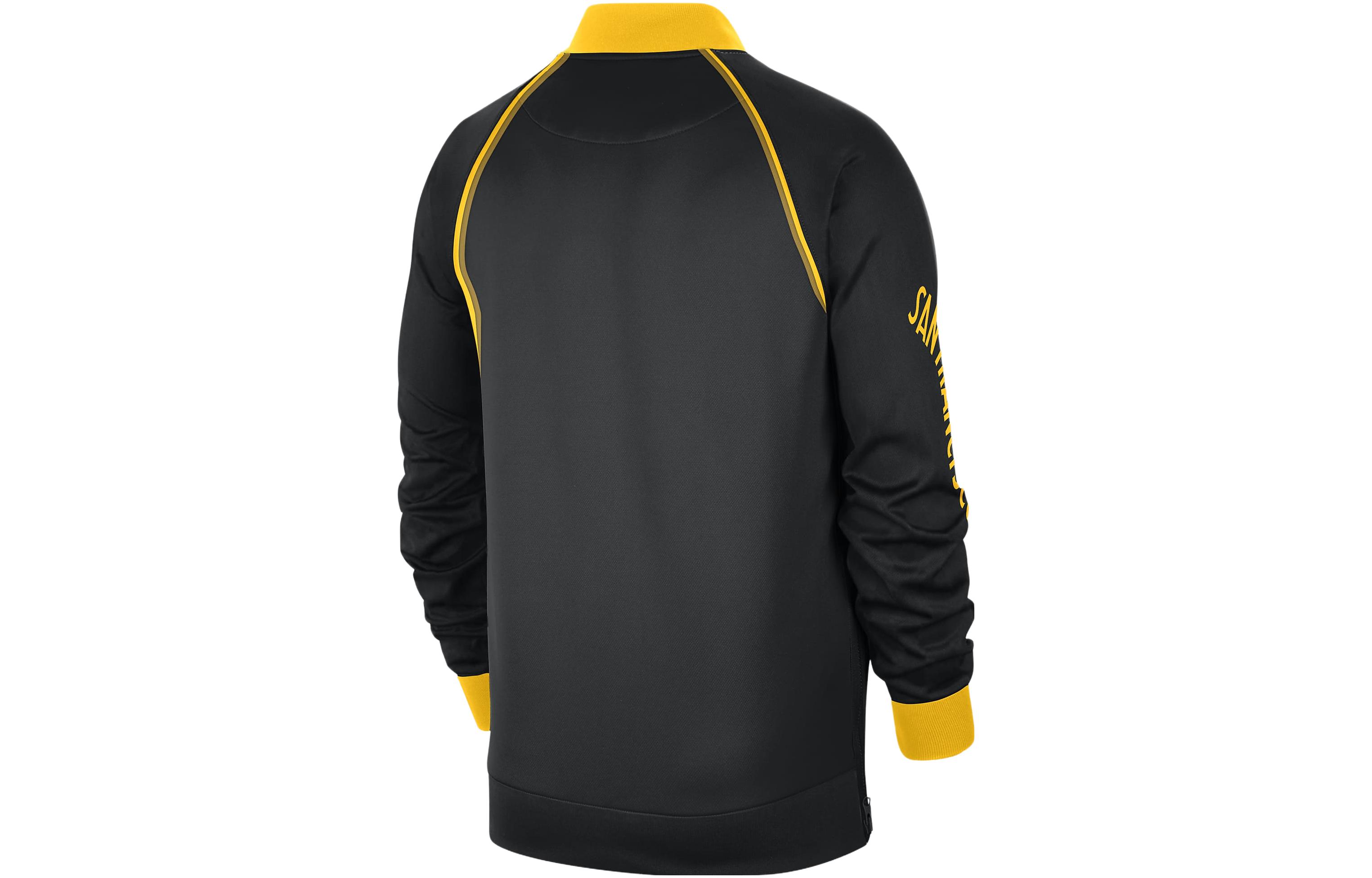 Nike Golden State Warriors Showtime City Edition Retro Jacket Black  FB3512-010 圖 3