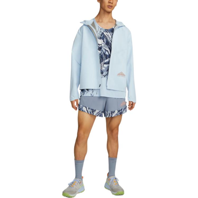 Nike GTX Solid Color Hooded Jacket Men’s Blue DM4660-441 圖 4