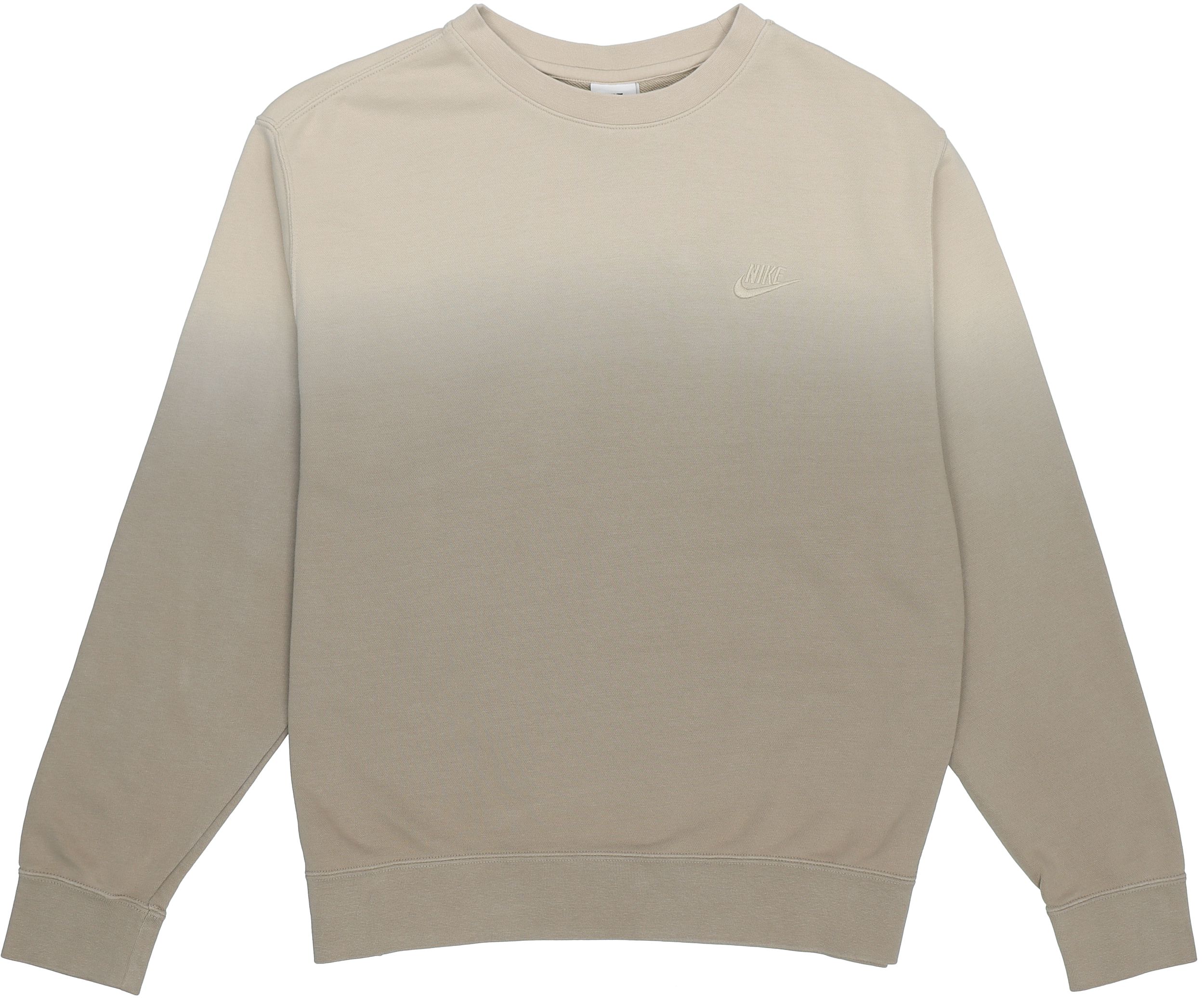 Nike Gradient Loose Fit Crewneck Pullover Sweatshirt Men’s Spring Khaki DQ4628-247