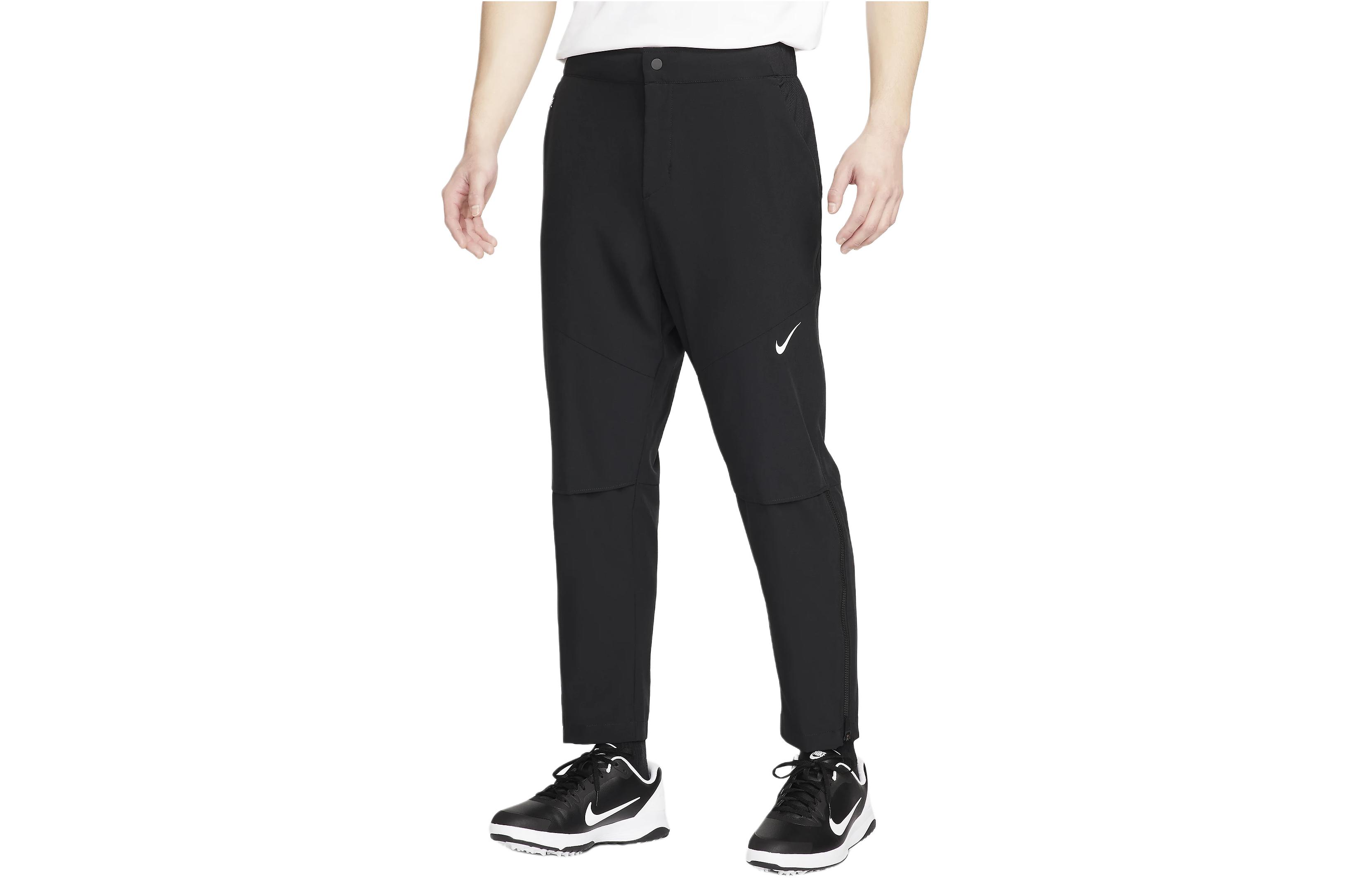 Nike Graphic Print Zip Mid-Rise Straight Pants Black FD5747-010