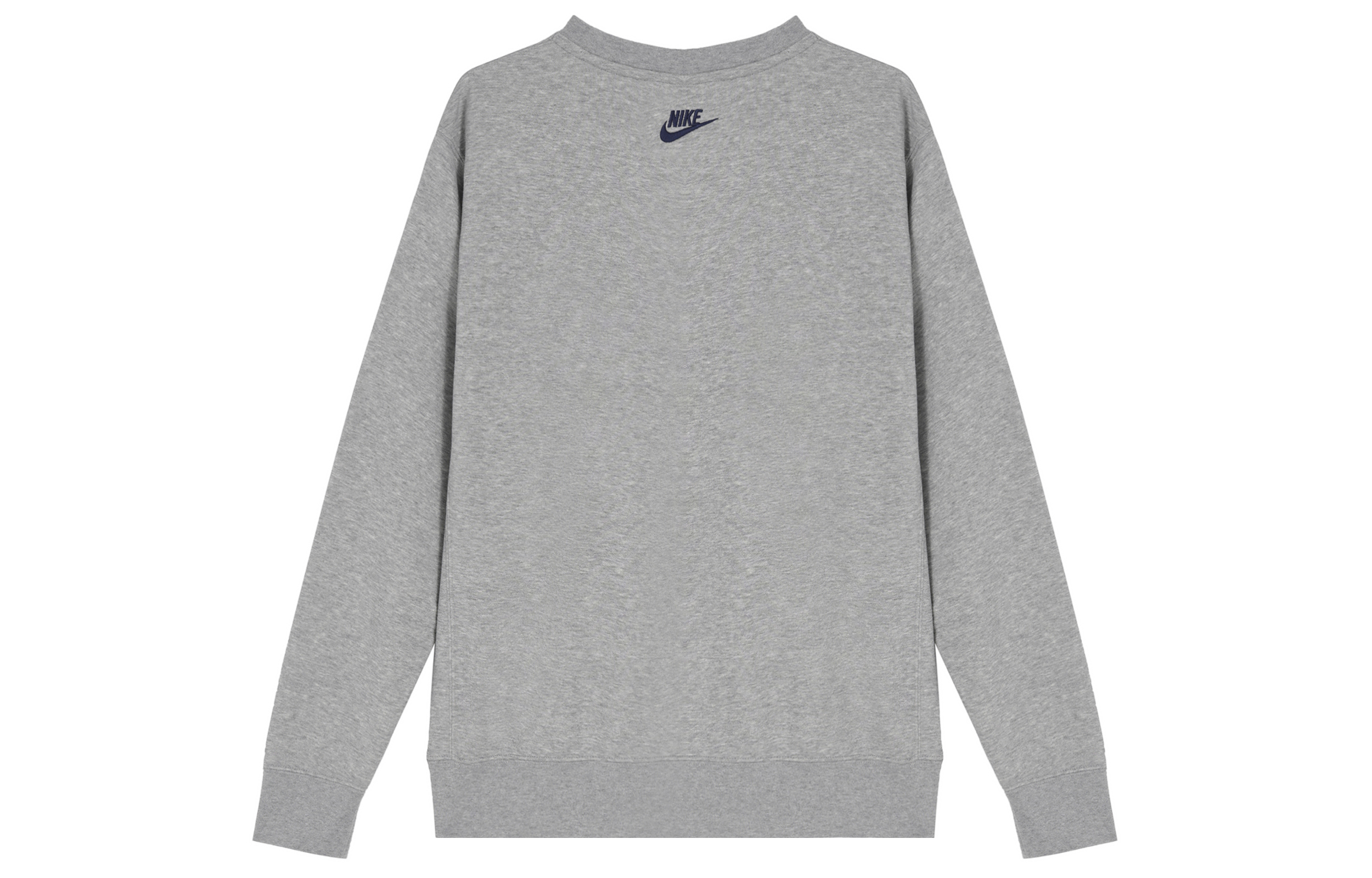 Lookbook Nike Gray Crewneck Sweatshirt with Lettering and Animal Print Design HV1063-063