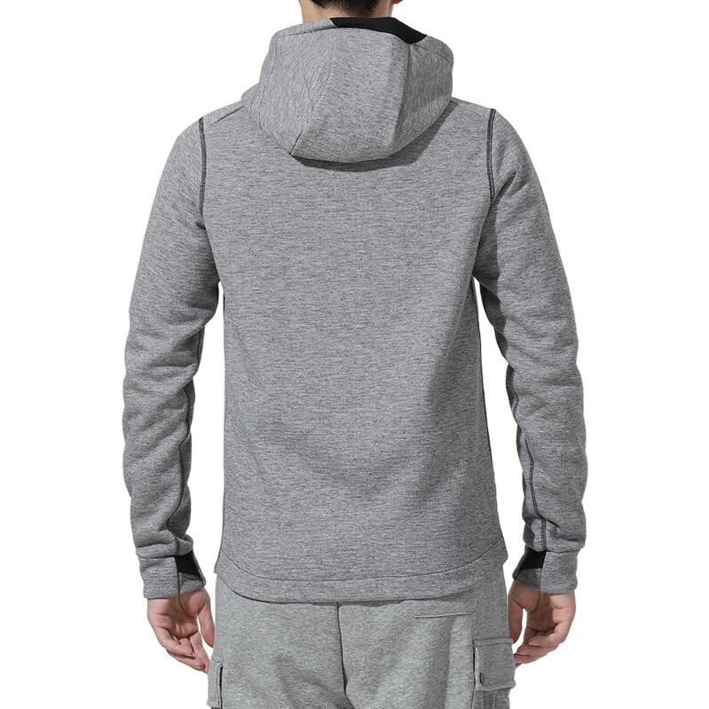 Nike Gray Knit Logo Hoodie Jacket DD1879-010 圖 5