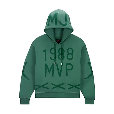 Nike Green Lettered Hoodie Long Sleeve Casual Unisex Sweatshirt FZ7515-398
