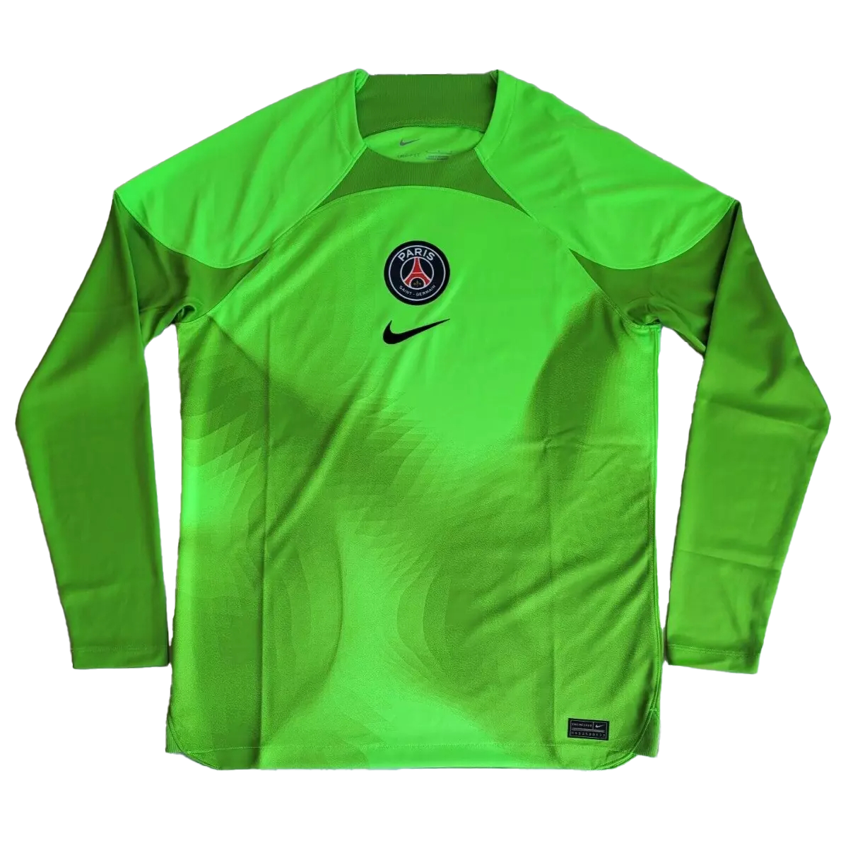 Nike Green Logo Printed Crewneck Long-Sleeve Sweatshirt DV4035-399