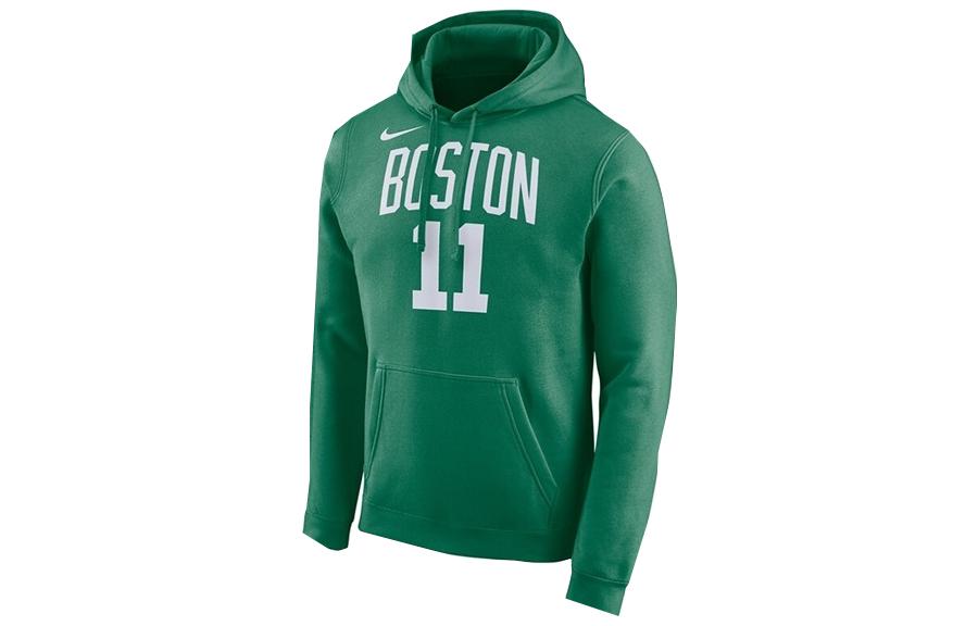 Nike Green Pullover Hoodie with Letter Logo Print 929265-312