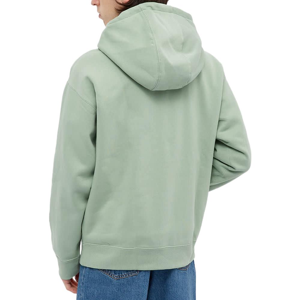 Nike Green Solid Logo Hoodie Casual Pullover Long-Sleeve Sweatshirt CV0552-006 圖 4