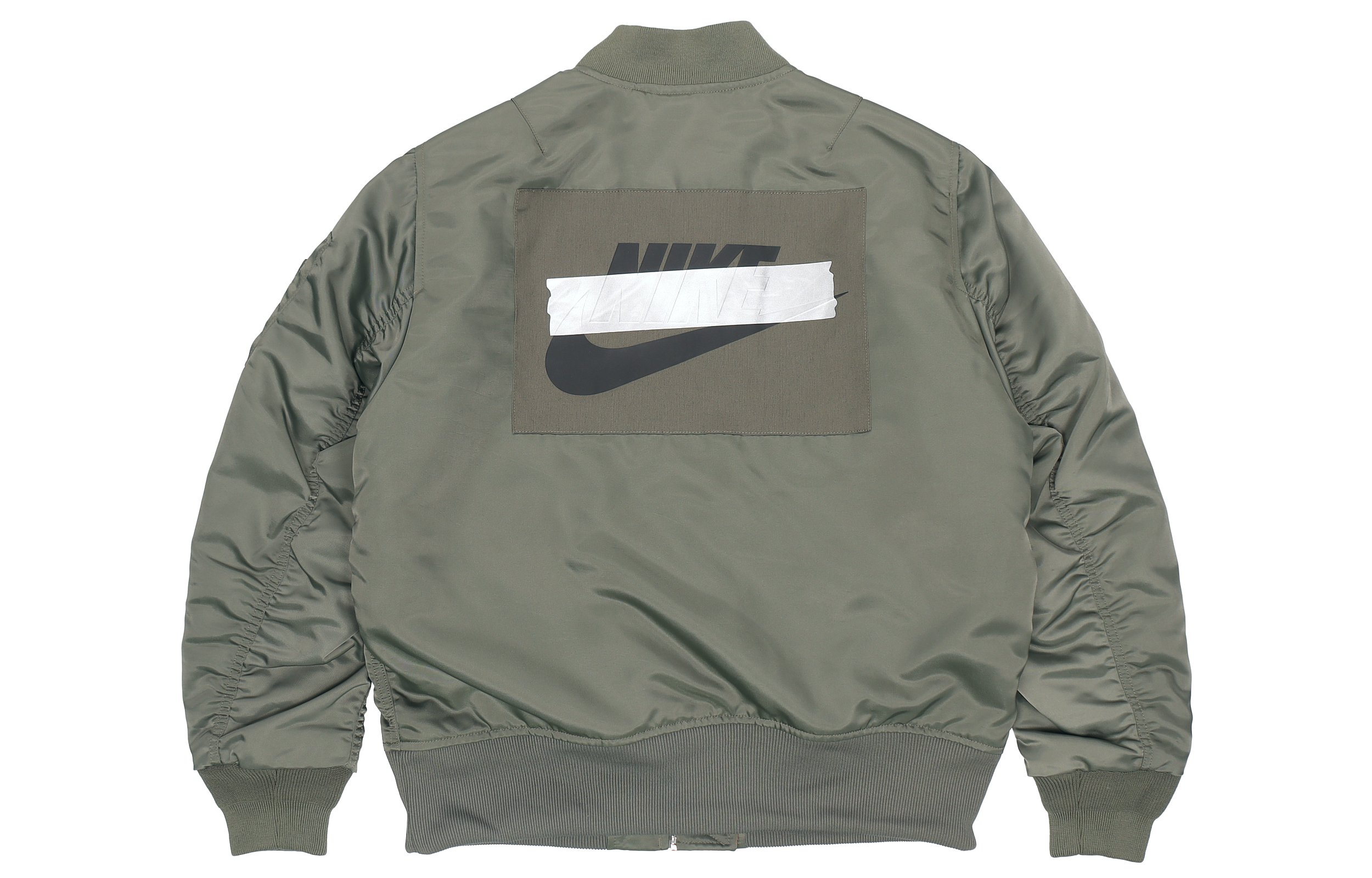 Nike Green Windbreaker Baseball Jacket DJ4144-380 圖 3