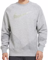 Nike Grey Basketball Crewneck Pullover Sweatshirt 846035-010 Nike Grey Basketball Crewneck Pullover Sweatshirt 846035-010