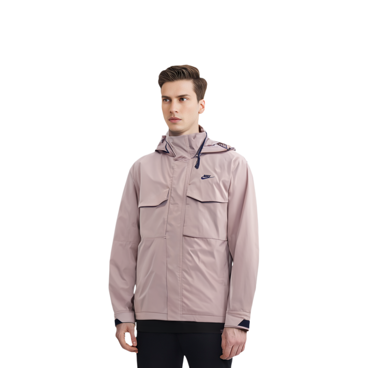 Details for 나이키 그레이 로고 자수 아웃도어 유틸리티 후디 재킷 DC6771-229