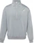 Lookbook Nike Half-Zip High Collar Sweatshirt Coconut Grey with Back Letter Logo DQ4238-073