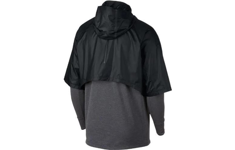 Nike Half-Zip Hoodie with Spliced Logo Black 933411-011 圖 3