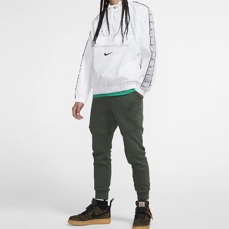 Nike Half-Zip Retro Logo Hoodie Jacket White Sportswear CD0420-100 圖 4