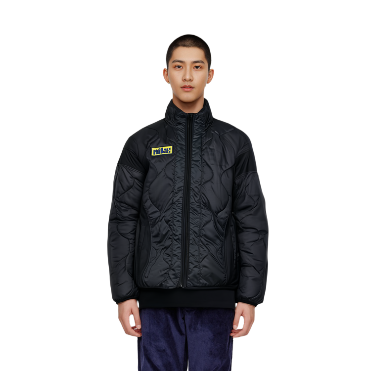 Purchase 나이키 하드우드 라이너 블랙 재킷 긴팔 스탠드 칼라 아우터웨어 CK6858-010