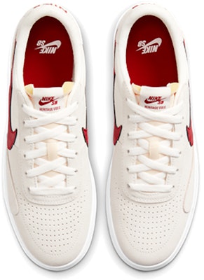耐克Heritage Vulc SB '顶峰白 红色健身房' CD5010-103 Shop 耐克Heritage Vulc SB '顶峰白 红色健身房' CD5010-103