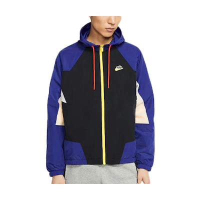 Nike Heritage Windrunner Woven Jacket Deep Royal Blue Retro Style CJ4359-455