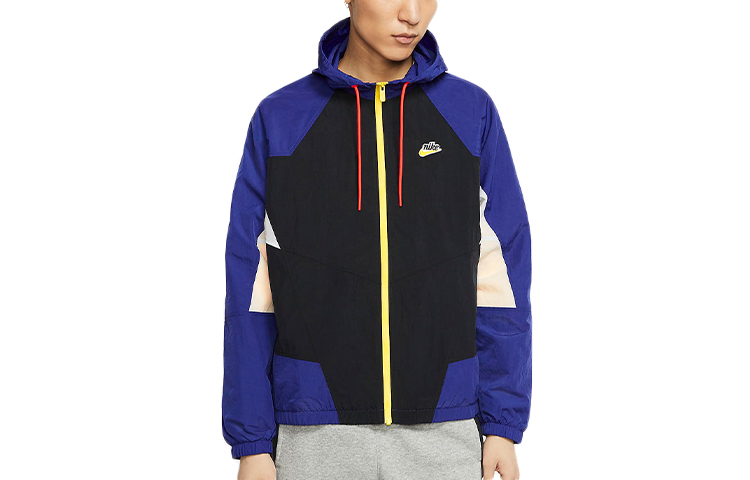 Nike Heritage Windrunner Woven Jacket Deep Royal Blue Retro Style CJ4359-455 圖 2