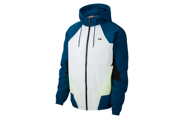 Nike Heritage Windrunner Woven Logo Retro Jacket Power Blue CJ4359-499