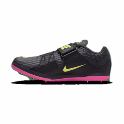 Nike High Jump Elite 'Anthracite Light Lemon Twist Pink'