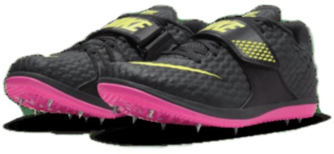 Nike High Jump Elite 減震耐磨 低幫 跑步鞋 男款 黑色 Lookbook Nike High Jump Elite 減震耐磨 低幫 跑步鞋 男款 黑色