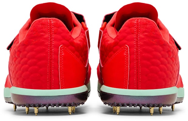 Nike High Jump Elite 'Bright Crimson Lime Blast' FZ9636-600 Details for Nike High Jump Elite 'Bright Crimson Lime Blast' FZ9636-600