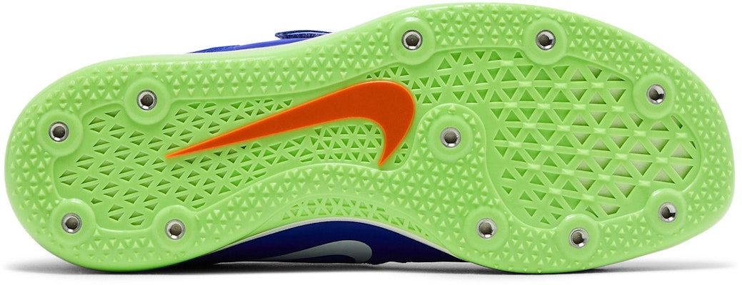 Nike High Jump Elite 'Racer Blue Lime Blast' Sepatu Olahraga 806561-400 Details for Nike High Jump Elite 'Racer Blue Lime Blast' Sepatu Olahraga 806561-400