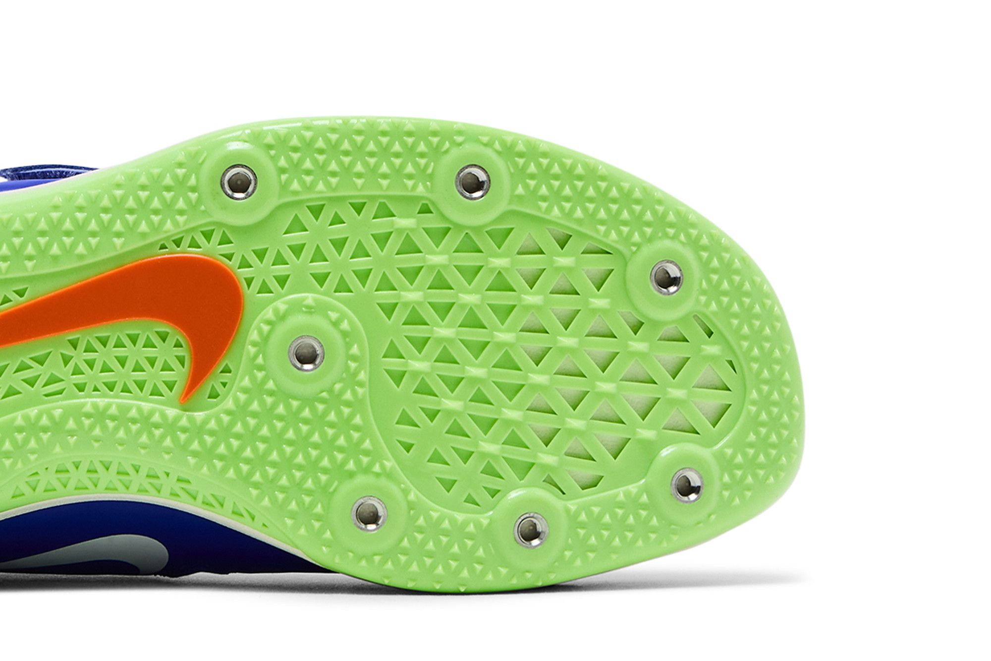 Sizing Nike High Jump Elite 'Racer Blue Lime Blast' Sepatu Olahraga 806561-400