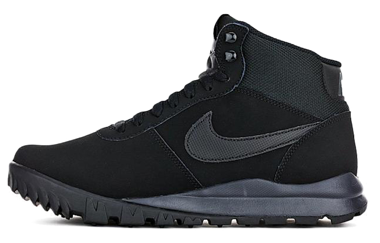 Nike Hoodland Suede 'Triple Black' 654888-090