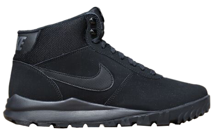Order Nike Hoodland Suede 'Triple Black' Lelaki Kasut Hitam Sepenuhnya 654888-090