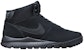 Nike Hoodland Suede 'Triple Black' Lelaki Kasut Hitam Sepenuhnya 654888-090