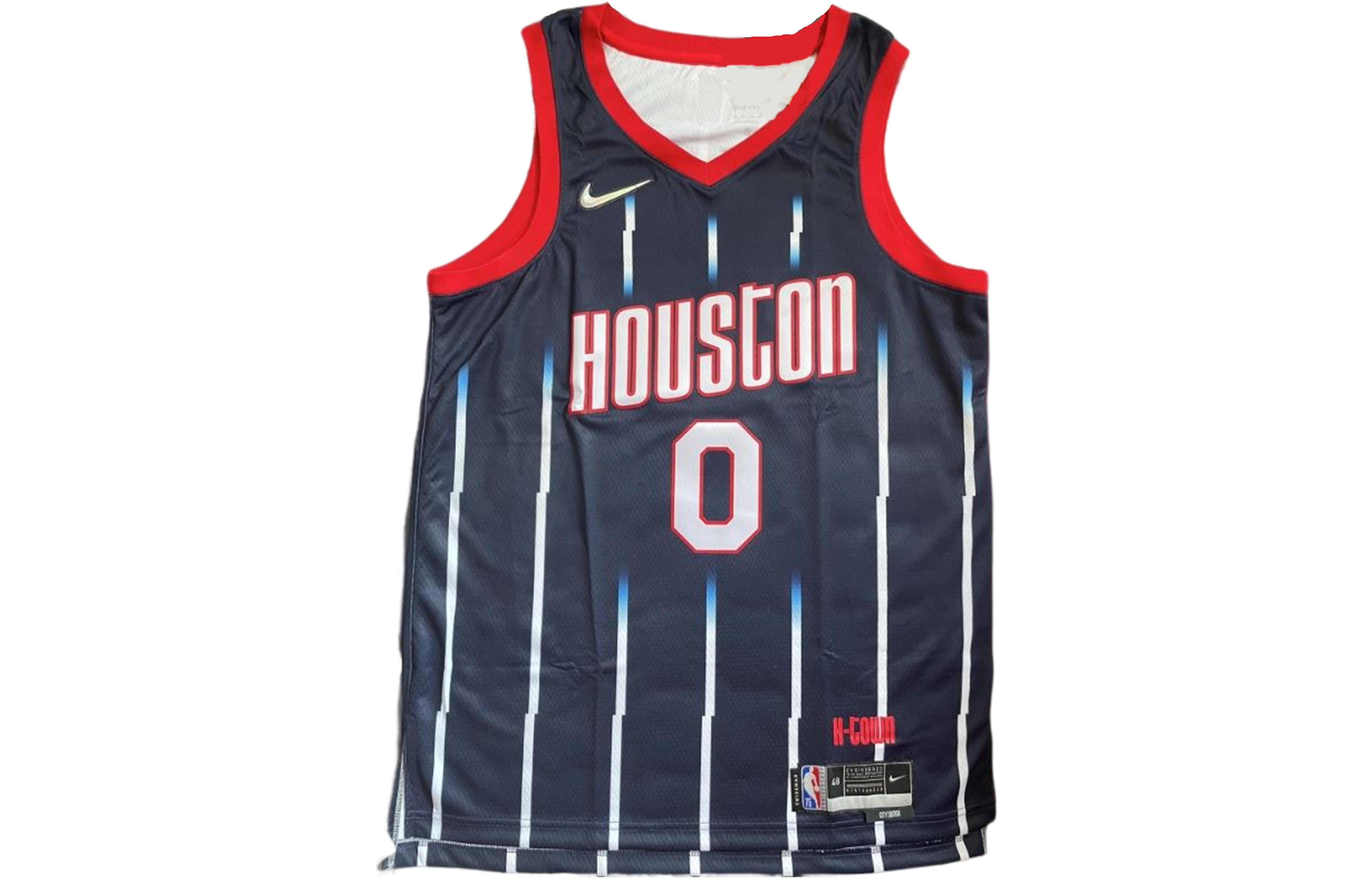 Order ナイキ ヒューストン ロケッツ ストライプ レタープリント バスケジャージ 緑 メンズ 黒 DB4029-424