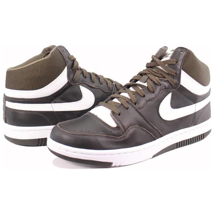 Lookbook Nike Htm Court Force Tinggi 'Hitam Putih' 311749-011
