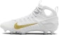 Nike Huarache 9 Elite LAX 'Putih Emas Metalik' FD0088-100