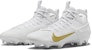 Nike Huarache 9 Elite LAX 'Putih Emas Metalik' FD0088-100