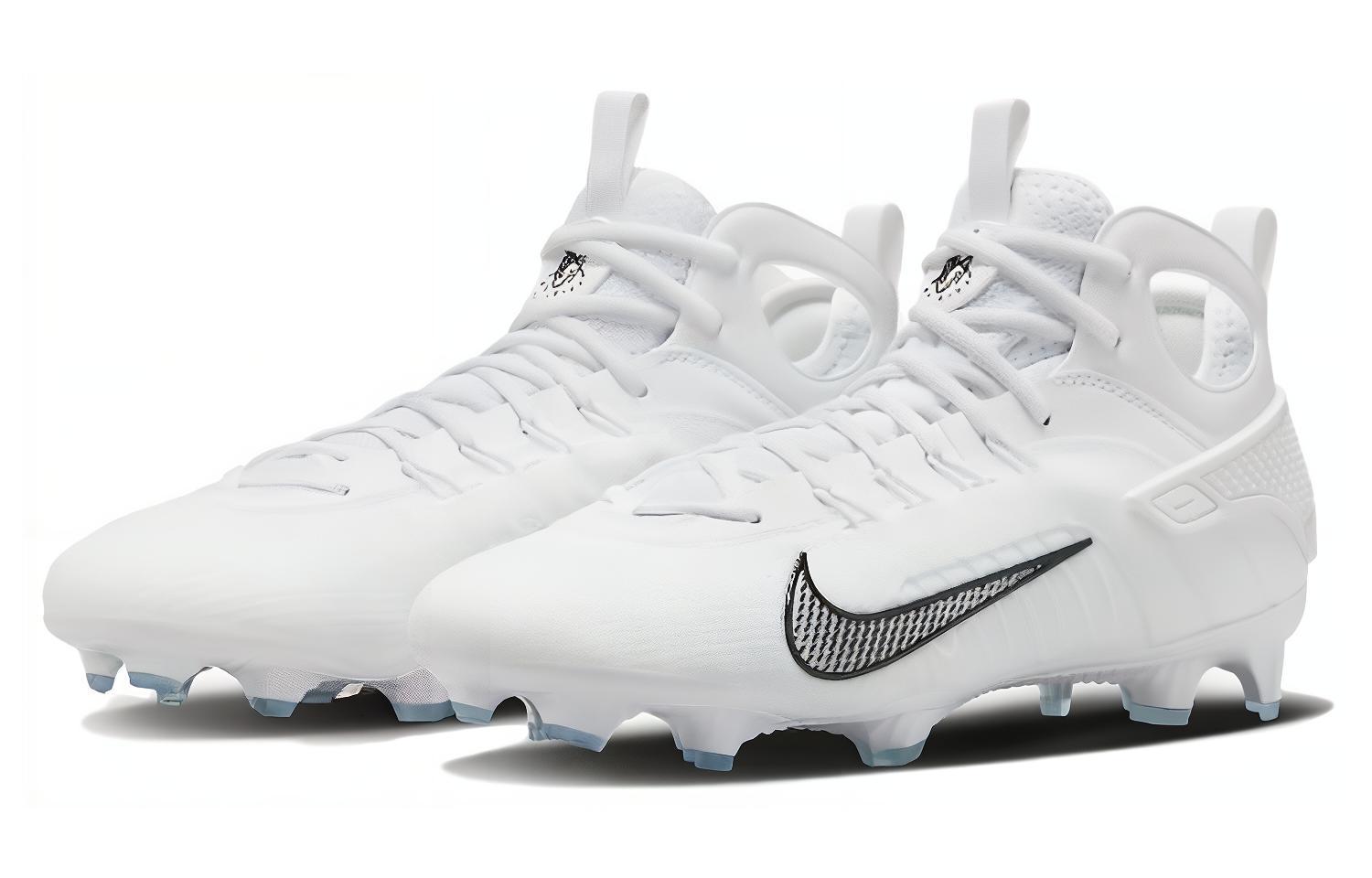Shop Nike Huarache 9 Elite Mid LAX 'White Black' FD0088-101